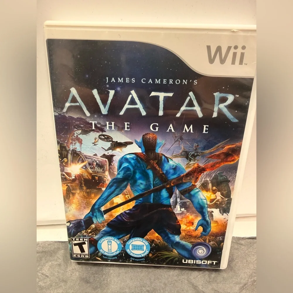 EUC Nintendo Wii James Cameron’s Avatar The Game Video Game